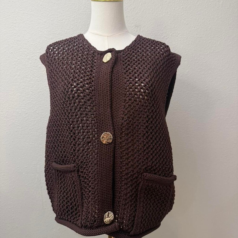 Vigoss Women's Brown Gilet